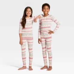 Kids' "Let It Snow" Fair Isle Cozy Knit Long Sleeve Shirt And Pants Holiday Matching Family Pajama Set - Wondershop™ Cream 11 Kids' "Let It Snow" Fair Isle Cozy Knit Long Sleeve Shirt And Pants Holiday Matching Family Pajama Set - Wondershop™ Cream -Wondershop GUEST 008e2cd8 3dd0 40c5 b849 eafd86e901cb