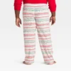 Men's "Let It Snow" Fair Isle Microfleece Holiday Matching Family Pajama Pants - Wondershop™ Cream -Wondershop GUEST 05bde379 9610 49ec b184 f3733e131851
