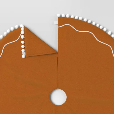 48" Christmas Gingerbread Scene Tree Skirt Brown - Wondershop™ 6 48" Christmas Gingerbread Scene Tree Skirt Brown - Wondershop™ - Image 4