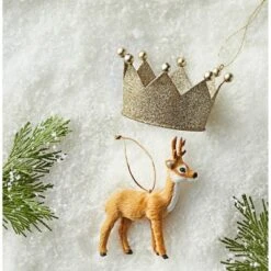 Metal Glitter Crown Christmas Tree Ornament - Wondershop™ 8 Metal Glitter Crown Christmas Tree Ornament - Wondershop™ -Wondershop GUEST 09398036 e7e6 4d59 8916 6043170a8682