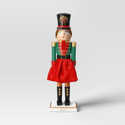 Female Soldier Nutcracker Figure - Wondershop™ 5 Female Soldier Nutcracker Figure - Wondershop™ - Image 3