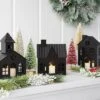 3pc Lit Metal House Decorative Christmas Figurine Set - Wondershop™ Black: Tabletop Indoor Decor, Battery-Powered 1 3pc Lit Metal House Decorative Christmas Figurine Set - Wondershop™ Black: Tabletop Indoor Decor, Battery-Powered -Wondershop GUEST 0a6099ac d230 4f5d 804a 1d06978f18be
