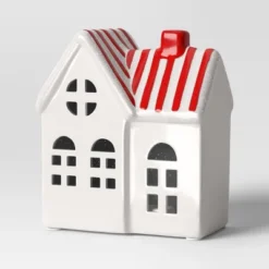 5.25" Christmas Lit White Ceramic House - Wondershop™ 5 5.25" Christmas Lit White Ceramic House - Wondershop™ -Wondershop GUEST 0a79149b 6455 46f0 b6f1 051a56fc7110