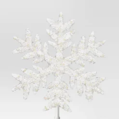 13.5" Pre-lit Snowflake Christmas Warm White LED Lights Tree Topper - Wondershop™ 7 13.5" Pre-lit Snowflake Christmas Warm White LED Lights Tree Topper - Wondershop™ -Wondershop GUEST 0bd112e4 70c9 43ea b229 b1bbe00d4d17
