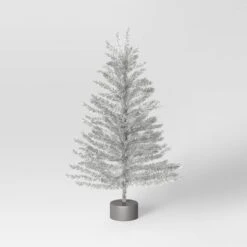 24" Unlit Tinsel Mini Artificial Christmas Tree - Wondershop™ 10 24" Unlit Tinsel Mini Artificial Christmas Tree - Wondershop™ -Wondershop GUEST 0dfae237 a4b6 4c93 a3cf ffb3deb2f275