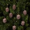 8ct Glittered Pinecone Christmas Tree Ornament Set - Wondershop™ -Wondershop GUEST 1a22d460 cf61 4e4a 8a3e 04f43217bbe4