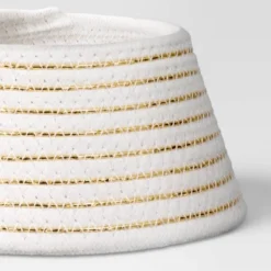 7" Christmas Wrap Mini Tree Collar White Gold - Wondershop™ 5 7" Christmas Wrap Mini Tree Collar White Gold - Wondershop™ -Wondershop GUEST 1a9817d9 0824 4034 87de 149ad458f71e