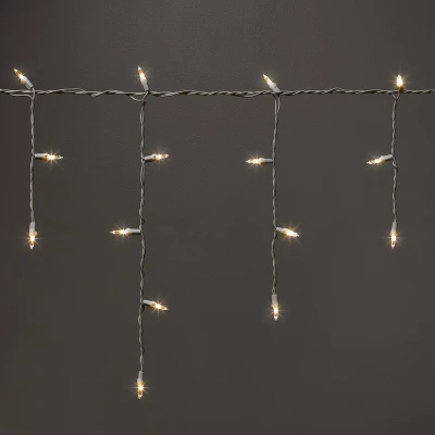 70ct LED Christmas Icicle Lights With White Wire - Wondershop™ 8 70ct LED Christmas Icicle Lights With White Wire - Wondershop™ - Image 6