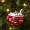 Glass Hot Cocoa Mug Christmas Tree Ornament Red - Wondershop™: Whipped Cream Detail, Indoor Decoration 2 Glass Hot Cocoa Mug Christmas Tree Ornament Red - Wondershop™: Whipped Cream Detail, Indoor Decoration -Wondershop GUEST 29575f72 b51a 4358 a9dc 0d3f4ba33178