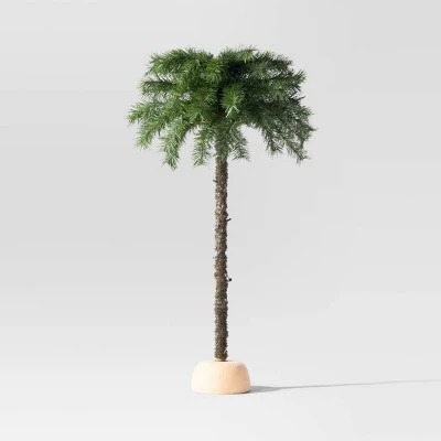 4' Pre-Lit Palm Artificial Christmas Tree With Clear Lights - Wondershop™ 4 4' Pre-Lit Palm Artificial Christmas Tree With Clear Lights - Wondershop™ - Image 2