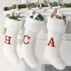 Knit Monogram Christmas Stocking White - Wondershop™ -Wondershop GUEST 310931dc a7e4 4568 83da 103cf2aa11f4