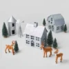 13pc Galvanized Metal House Village Kit - Wondershop™