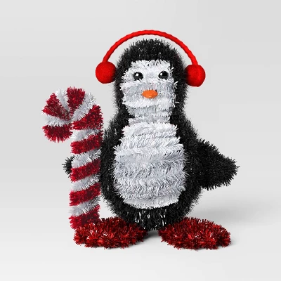 Christmas Tinsel Penguin With Headphones - Wondershop™ 4 Christmas Tinsel Penguin With Headphones - Wondershop™ - Image 2