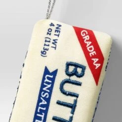 Christmas Fabric Butter Ornament- Wondershop™ -Wondershop GUEST 3609292a d525 4afa 83ea c9207b6c252f