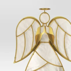 13.25" Pre-lit Angel Christmas Tree Topper Gold/White - Wondershop™ 7 13.25" Pre-lit Angel Christmas Tree Topper Gold/White - Wondershop™ -Wondershop GUEST 36a4c567 ad1c 4eb6 aac5 7960f25b0003