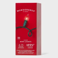 50ct Incandescent Mini Christmas String Lights With Green Wire - Wondershop™ -Wondershop GUEST 38b51cdd cdea 43cb baf4 5951a98929f1