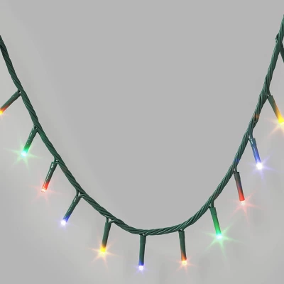 9.5' 3mm 100ct LED Micro Christmas String Lights With Green Wire - Wondershop™ 9 9.5' 3mm 100ct LED Micro Christmas String Lights With Green Wire - Wondershop™ - Image 7