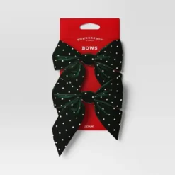 2ct Metallic Polka Dot Christmas Decorative Bow - Wondershop™ 8 2ct Metallic Polka Dot Christmas Decorative Bow - Wondershop™ -Wondershop GUEST 3bc15ebf 8d34 4a6f ae85 3ae3720a270b