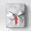 30” 20 Sq Ft Christmas Roll Wrap Silver Snowflake On Grey - Wondershop™ 1 30” 20 Sq Ft Christmas Roll Wrap Silver Snowflake On Grey - Wondershop™ -Wondershop GUEST 3ca6bb21 3f46 42fe baae 5475b56ab76a