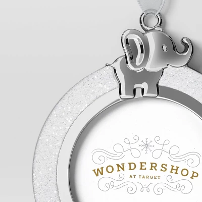 Baby's First Christmas Metal Picture Frame Ornament - Wondershop™ 4 Baby's First Christmas Metal Picture Frame Ornament - Wondershop™ - Image 2