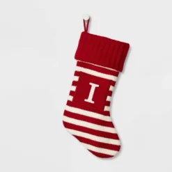 Knit Striped Monogram Christmas Stocking - Wondershop™ 31 Knit Striped Monogram Christmas Stocking - Wondershop™ -Wondershop GUEST 3d74d222 cb29 431b b42a 0ea34948e852
