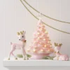 14" Christmas Vintage Pink With Gold Foil Ceramic Tree - Wondershop™ -Wondershop GUEST 4ce36238 5221 4e04 a77e cb4e699d0e19 2
