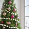 20ct Christmas Mixed Finial Ornament Set Pink - Wondershop™