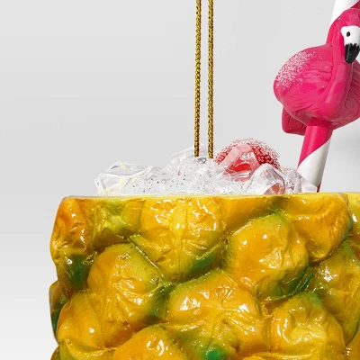 Christmas Pineapple Drink Ornament - Wondershop™ 4 Christmas Pineapple Drink Ornament - Wondershop™ - Image 2