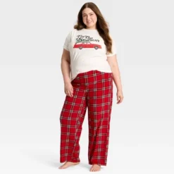 Women's Plaid Microfleece Holiday Matching Family Pajama Pants - Wondershop™ Red 8 Women's Plaid Microfleece Holiday Matching Family Pajama Pants - Wondershop™ Red -Wondershop GUEST 4f4311b7 c882 4381 ba19 f9f2ad2a8a3a