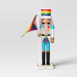 Pride Nutcracker Figure - Wondershop™ -Wondershop GUEST 4f645284 cbfb 4936 826f cda4ac1e23b8