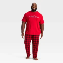 Men's "Cabin Crew" Short Sleeve Holiday Matching Family Pajama Shirt - Wondershop™ Red 6 Men's "Cabin Crew" Short Sleeve Holiday Matching Family Pajama Shirt - Wondershop™ Red -Wondershop GUEST 51e34b7f 2ced 4976 83eb 1bd7dc9d397c