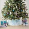 27" Christmas Iridescent Sequined Tree Collar White - Wondershop™ 2 27" Christmas Iridescent Sequined Tree Collar White - Wondershop™ -Wondershop GUEST 5736e339 191b 4a35 b44f c7baf28d82b0