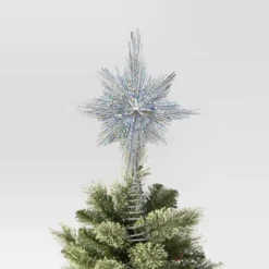 Metal Starburst With Tinsel Tree Topper - Wondershop™ 11 Metal Starburst With Tinsel Tree Topper - Wondershop™ -Wondershop GUEST 588f8b25 a0b6 47a9 a616 94d1ea408e14