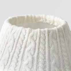7" Cable Knit Mini Christmas Tree Collar White - Wondershop™: Solid Pattern, Plastic & Fabric 5 7" Cable Knit Mini Christmas Tree Collar White - Wondershop™: Solid Pattern, Plastic & Fabric -Wondershop GUEST 5ac8bd33 9dea 45a0 a42a e110c63c87bd