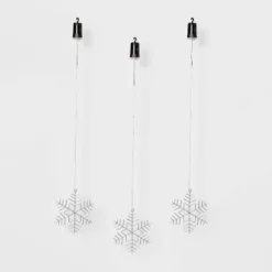 3pk Battery Operated LED Hanging Metal Snowflake Christmas Lights - Wondershop™: Indoor/Outdoor Use With Timer 7 3pk Battery Operated LED Hanging Metal Snowflake Christmas Lights - Wondershop™: Indoor/Outdoor Use With Timer -Wondershop GUEST 5b52d8b2 04a3 42b1 b48e 745b135e8b89