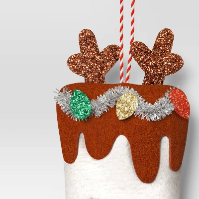 6" Christmas Fabric Ice Cream Bar Ornament - Wondershop™ 4 6" Christmas Fabric Ice Cream Bar Ornament - Wondershop™ - Image 2