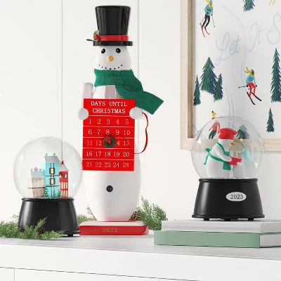 Snowman Countdown Nutcracker Figure - Wondershop™ 3 Snowman Countdown Nutcracker Figure - Wondershop™