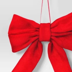 6.5" Christmas Velvet Bow Ornament Red - Wondershop™ 5 6.5" Christmas Velvet Bow Ornament Red - Wondershop™ -Wondershop GUEST 5d17d1fe cf3b 4c4e 9e15 239ed9205e98