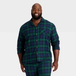 Men's Plaid Flannel Long Sleeve Shirt And Pants Holiday Matching Family Pajama Set - Wondershop™ Navy Blue 6 Men's Plaid Flannel Long Sleeve Shirt And Pants Holiday Matching Family Pajama Set - Wondershop™ Navy Blue -Wondershop GUEST 5db88132 67f2 46b5 a0d9 ed40fcb26eb0