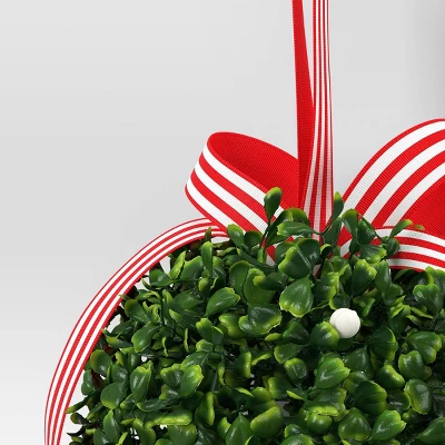 Christmas Box Wood Mistletoe - Wondershop™ 4 Christmas Box Wood Mistletoe - Wondershop™ - Image 2