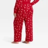 Women's Santa Print Ribbed Holiday Matching Family Pajama Pants - Wondershop™ Red 1 Women's Santa Print Ribbed Holiday Matching Family Pajama Pants - Wondershop™ Red -Wondershop GUEST 5f993d07 6037 438f 81c4 fd80e8aa0c24