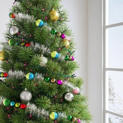 9.5' 3mm 100ct LED Micro Christmas String Lights With Green Wire - Wondershop™ 3 9.5' 3mm 100ct LED Micro Christmas String Lights With Green Wire - Wondershop™