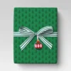 18' Christmas Fabric Ribbon Grosgrain White/Green Stripes - Wondershop™ -Wondershop GUEST 6091732c a20c 45e5 8a92 5370c37fac6b
