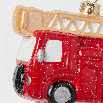 Fire Truck Christmas Tree Ornament Red - Wondershop™ 4 Fire Truck Christmas Tree Ornament Red - Wondershop™ - Image 2