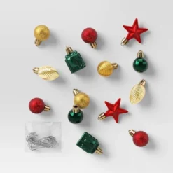 25ct Assorted Shatter-Resistant Christmas Tree Ornament Set - Wondershop™ 11 25ct Assorted Shatter-Resistant Christmas Tree Ornament Set - Wondershop™ -Wondershop GUEST 621aff8c fce5 4fee a0e8 4eaa7e903ebc