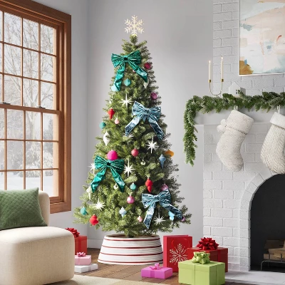 6.75" Christmas Metallic Bow Ornament Green - Wondershop™ 3 6.75" Christmas Metallic Bow Ornament Green - Wondershop™