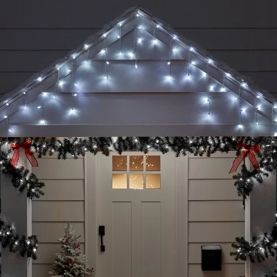 70ct LED Christmas Icicle Lights With White Wire - Wondershop™ 3 70ct LED Christmas Icicle Lights With White Wire - Wondershop™