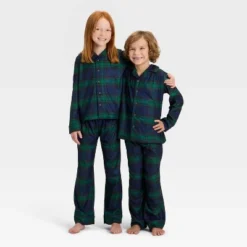 Kids' Plaid Long Sleeve Shirt And Pants Holiday Matching Family Pajama Set - Wondershop™ Navy Blue 11 Kids' Plaid Long Sleeve Shirt And Pants Holiday Matching Family Pajama Set - Wondershop™ Navy Blue -Wondershop GUEST 718d3609 6336 4c6a 951a 58fea089ad9f