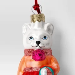 Christmas Glass Dressed White Cat Ornament - Wondershop™ 5 Christmas Glass Dressed White Cat Ornament - Wondershop™ -Wondershop GUEST 73b2009a 73e5 4015 ba75 8f5e80370cc3