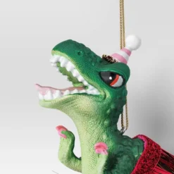 Christmas Tinsel Skirt Dino Ornament - Wondershop™ -Wondershop GUEST 798beeeb b7d1 4194 bcc8 a12c2b67c4a9